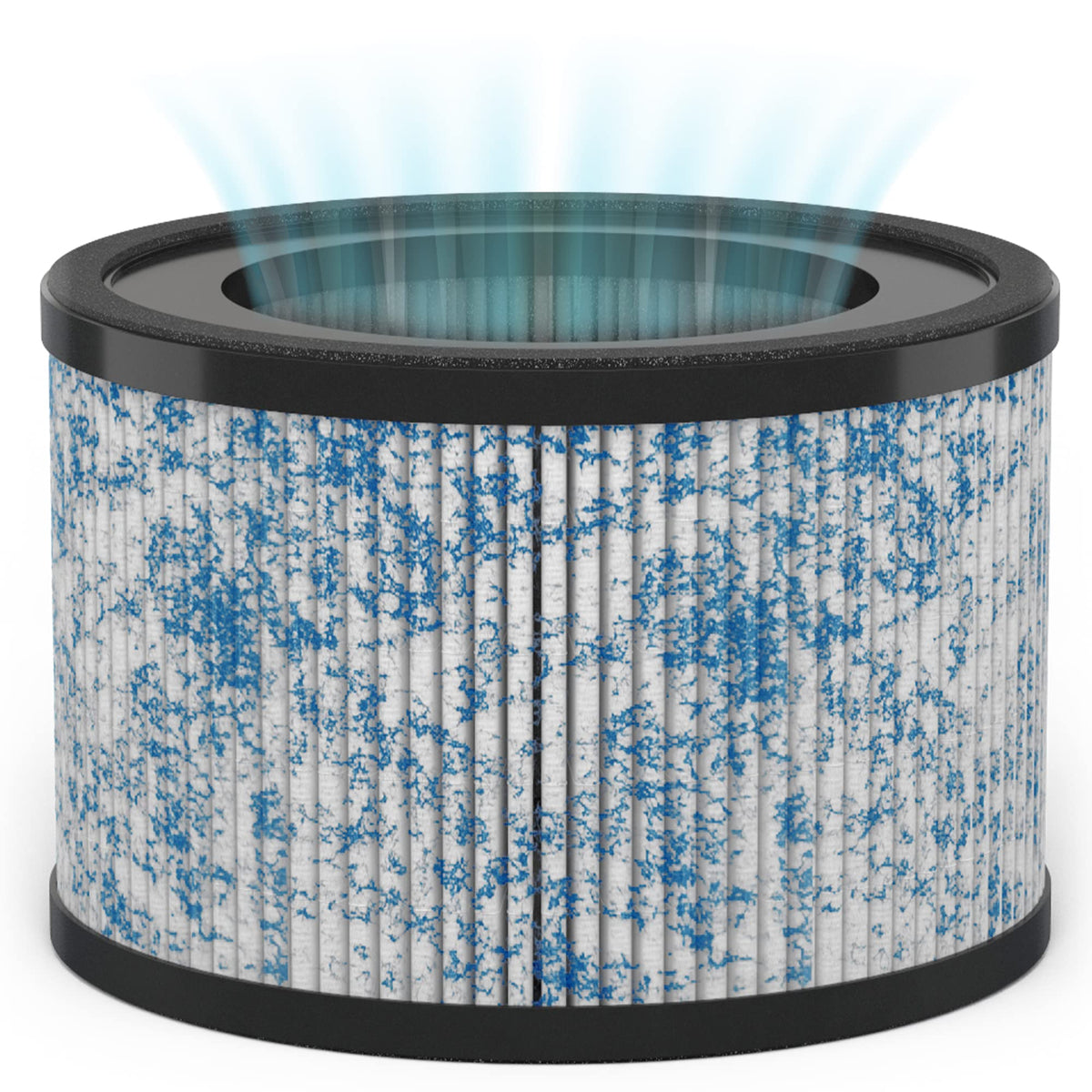 MIKO H13 round filter for Ibuki C102 fits snugly in the circular purifier