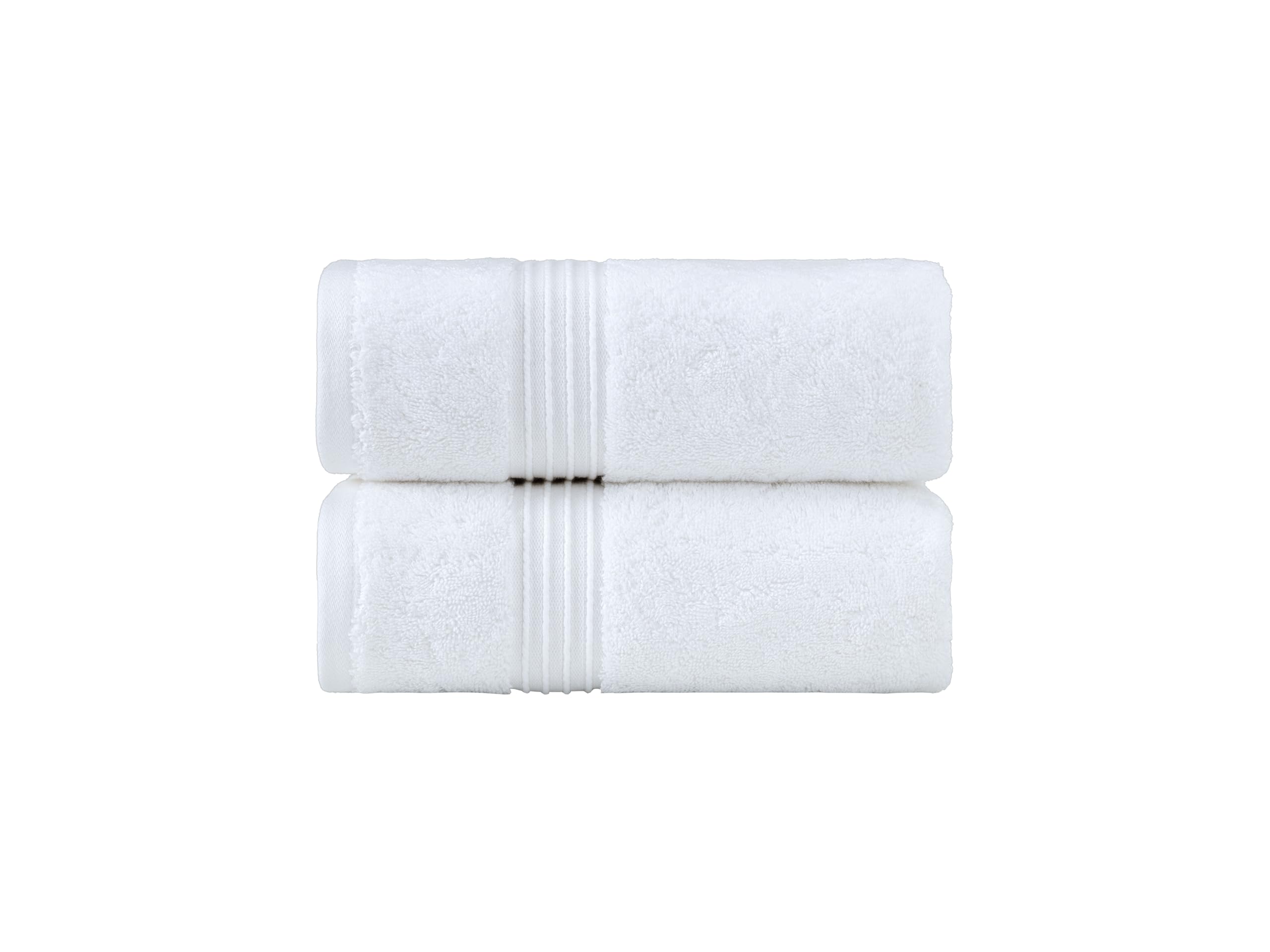 Milara Turkish super-plush towels folded for display with a luxurious velvet feel