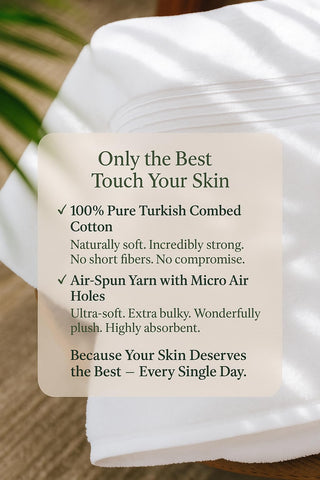 Milara wash cloths double-stitched edges ensure durability after frequent washing.