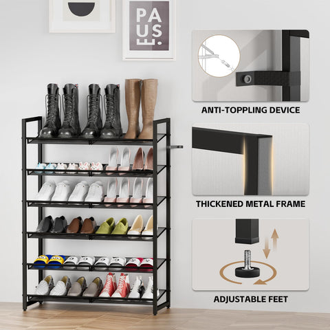 MILEFA adjustable feet and anti-tip kit improve stability.