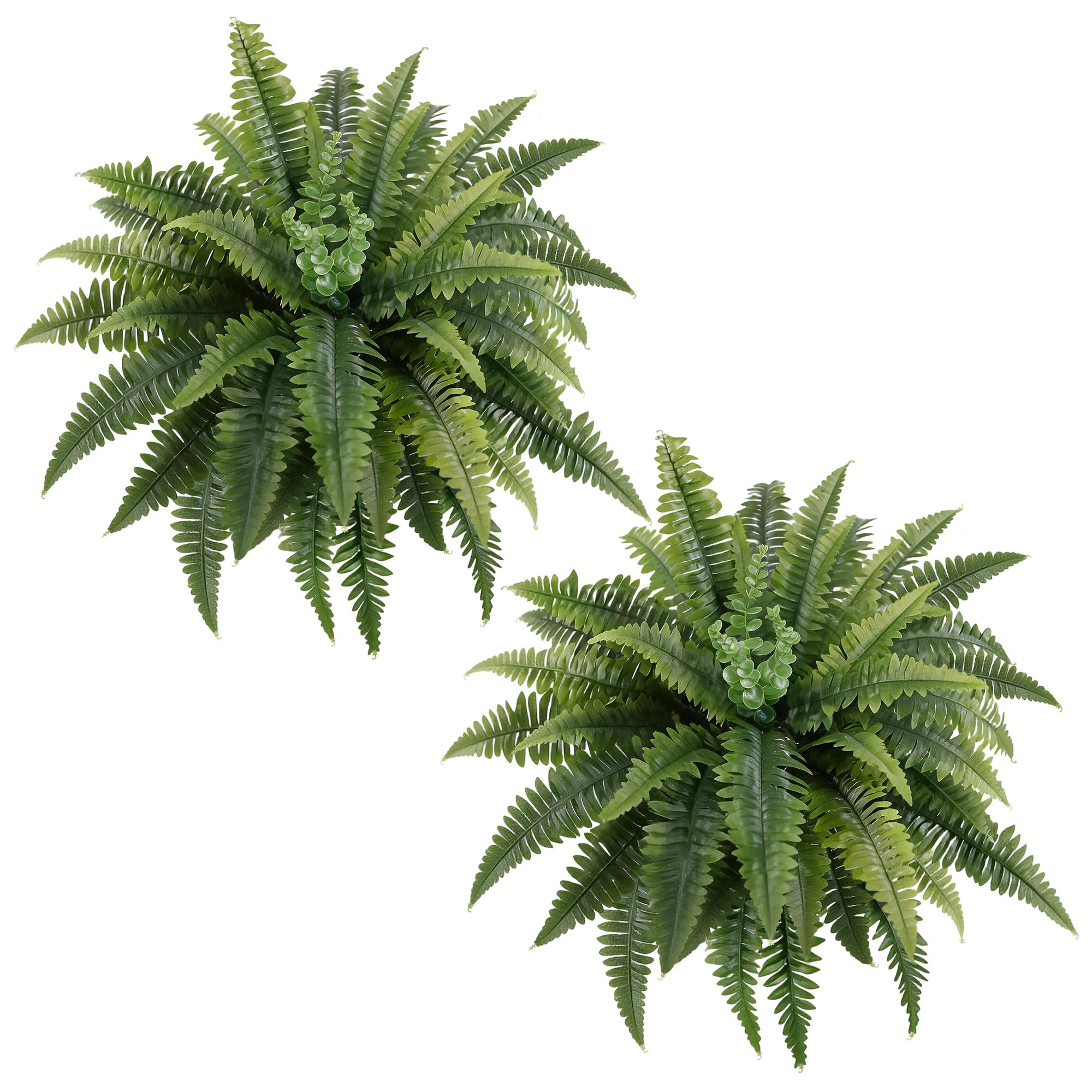 MILHAO FOREST fake fern for outdoor porch adds lush greenery without watering.