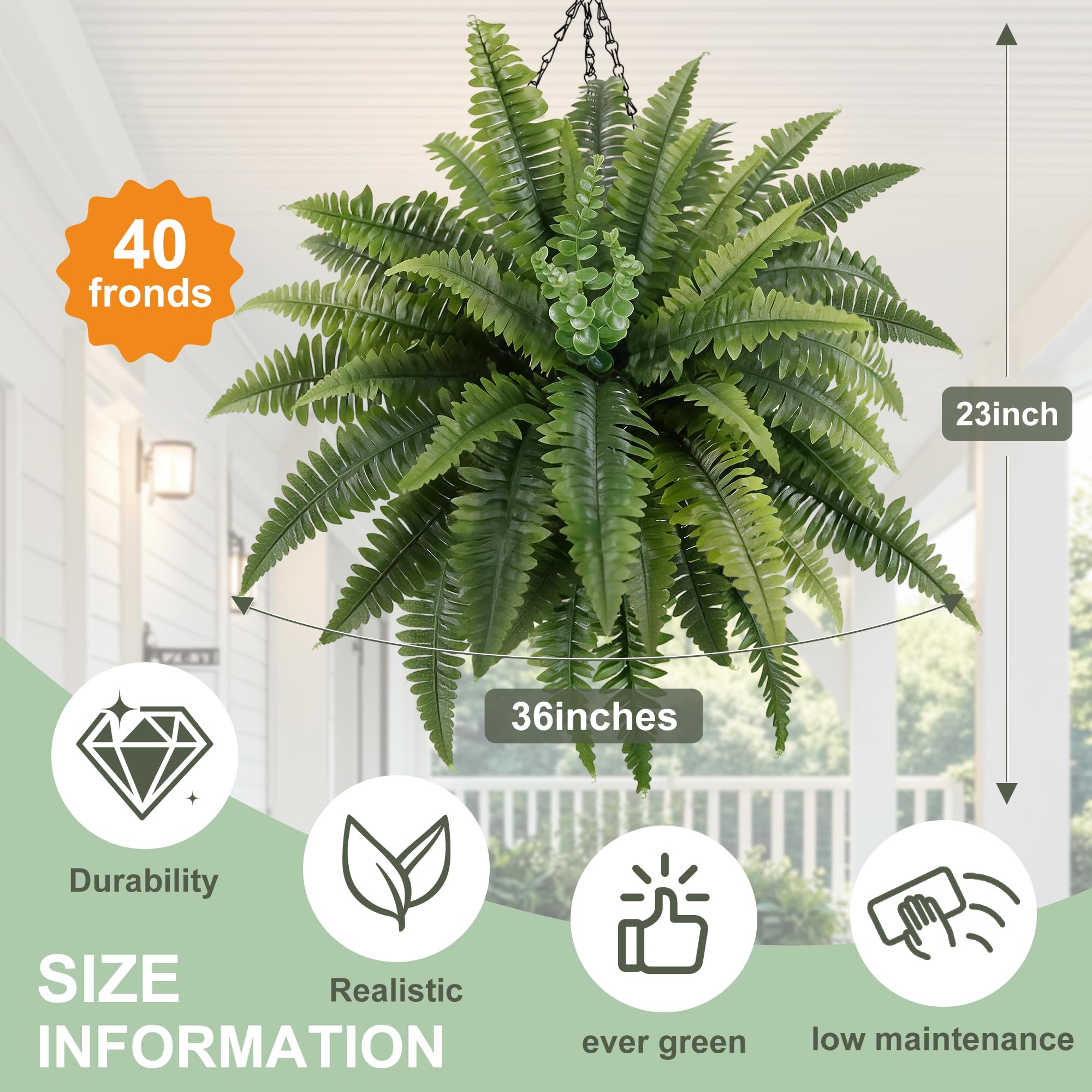 MILHAO FOREST fern also ideal for seasonal displays and events.