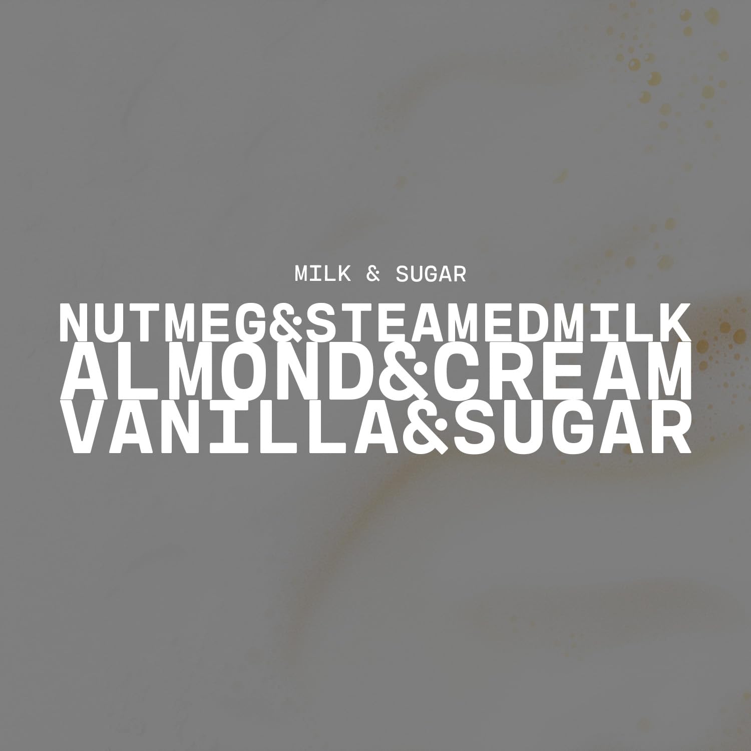 Milkhouse Milk & Sugar wax pool shows long-lasting fragrance and caramel notes.