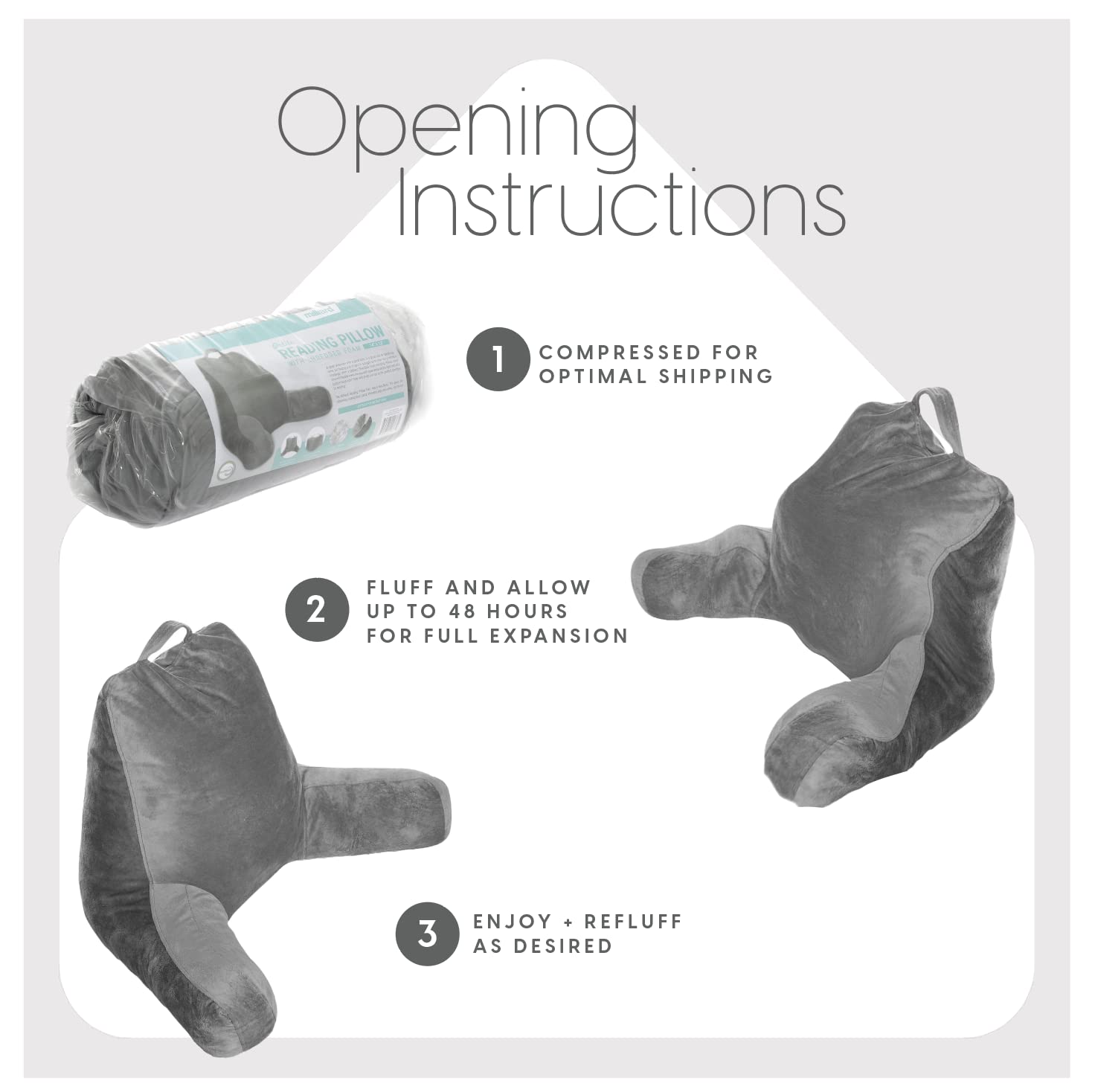 Milliard vacuum-packed delivery preserves freshness and cleanliness