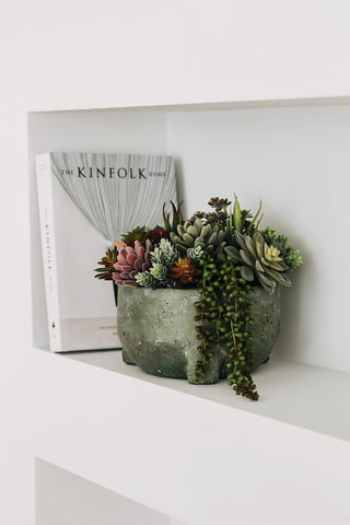Miltonson succulent picks for quick wreaths and centerpiece accents.