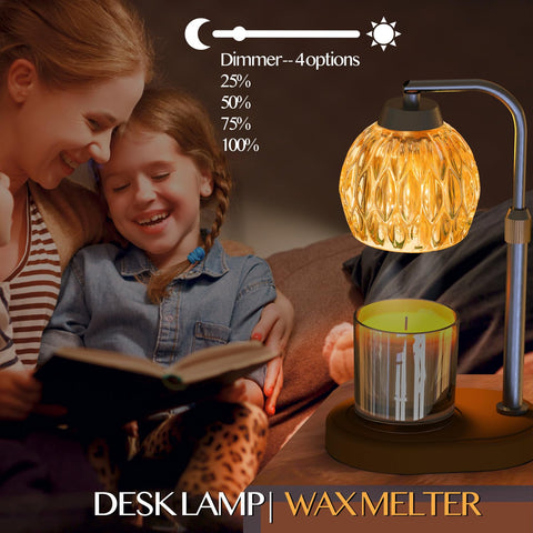 MimamsaCam dimmer control lets you adjust brightness and melting rate.
