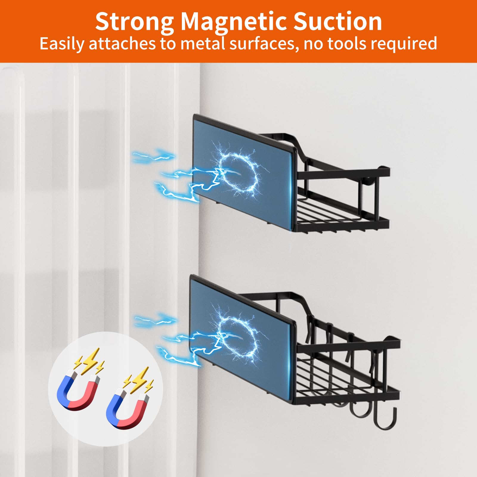 MIMIyasha magnetic paper towel holder mounted for quick towels access