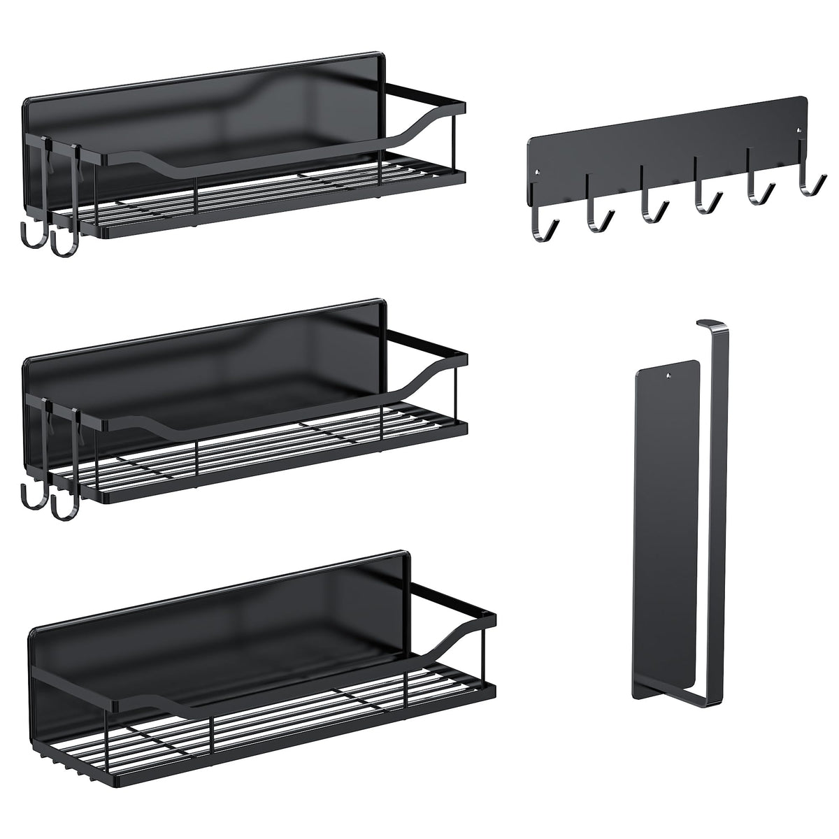 MIMIyasha magnetic shelf on washing machine holding bottles and tools for easy access