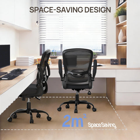 Mimoglad space-saving design fits crowded desks without hindering movement