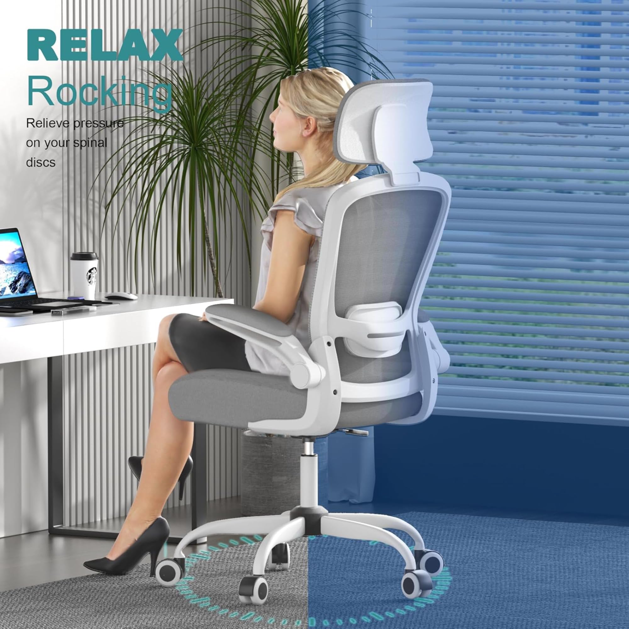 Mimoglad office chair base and frame designed for durable use.