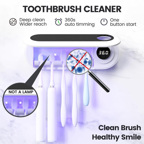 MIMORE timer display showing brushing cycle progress