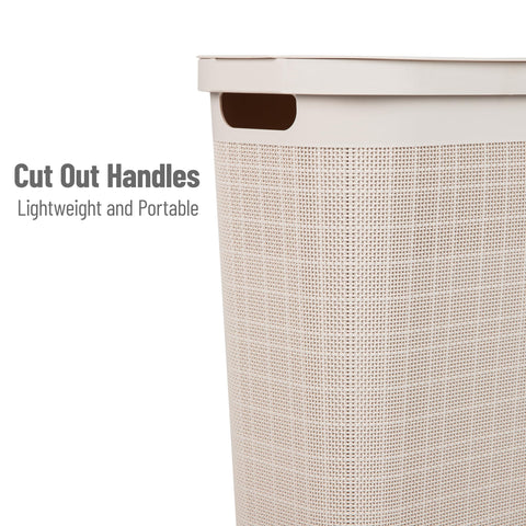 Mind Reader hinged lid with built-in handles enables easy transport and discreet storage.