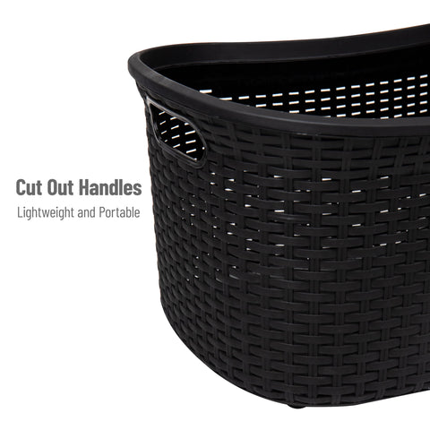 Mind Reader open top laundry basket supports fast loading and unloading