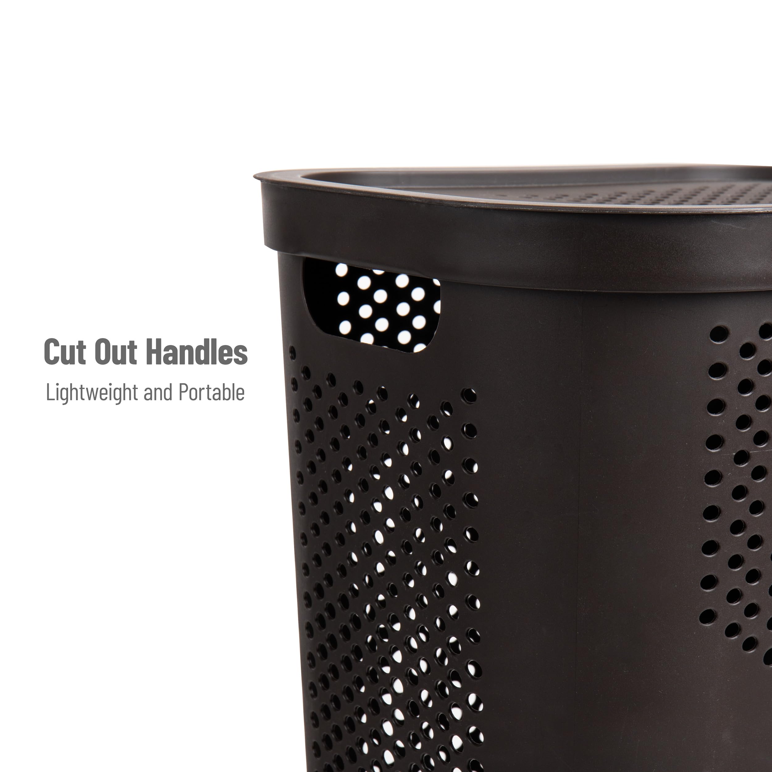 Mind Reader side cut-out handles for easy transport around the home.