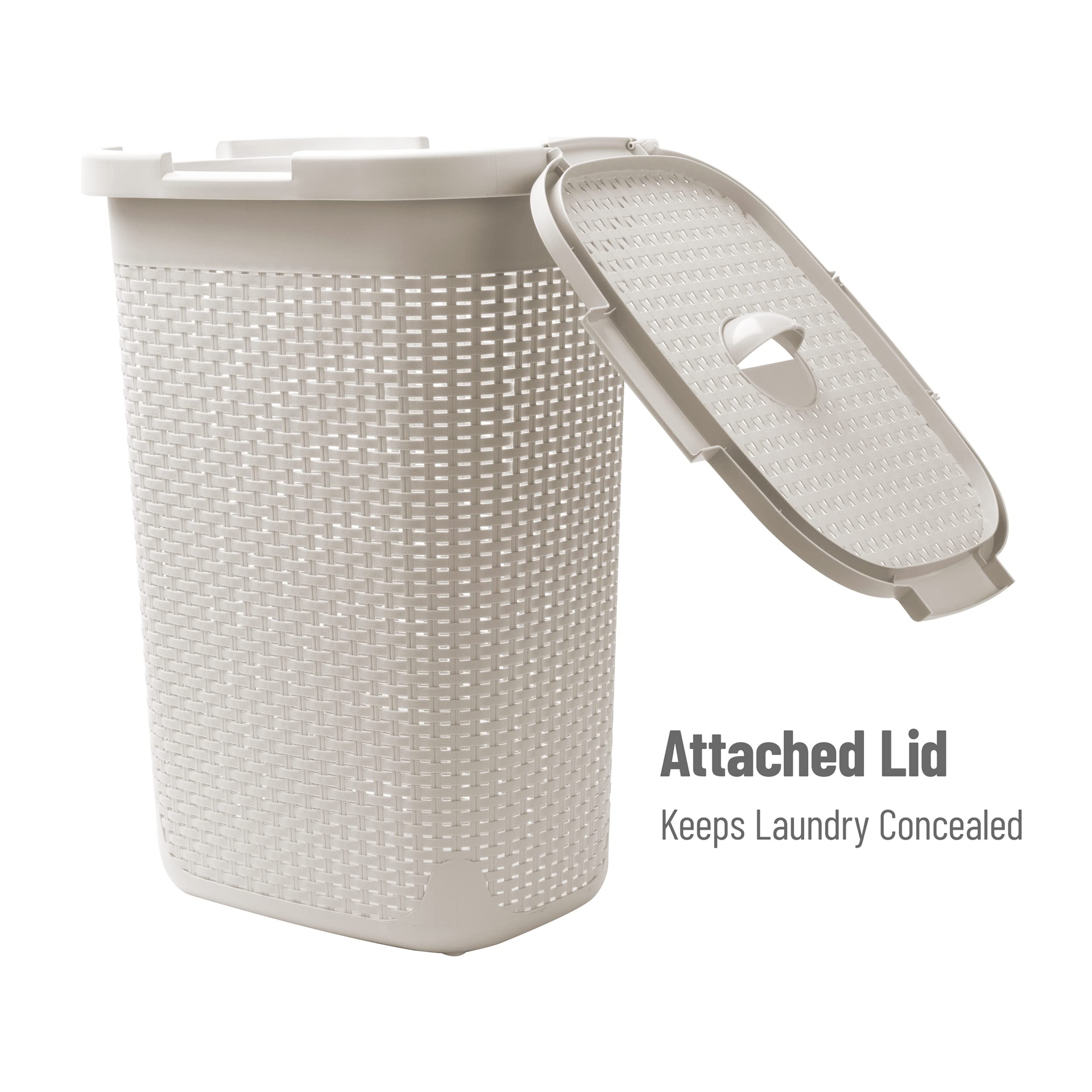Mind Reader integrated-handles allow easy carrying between rooms