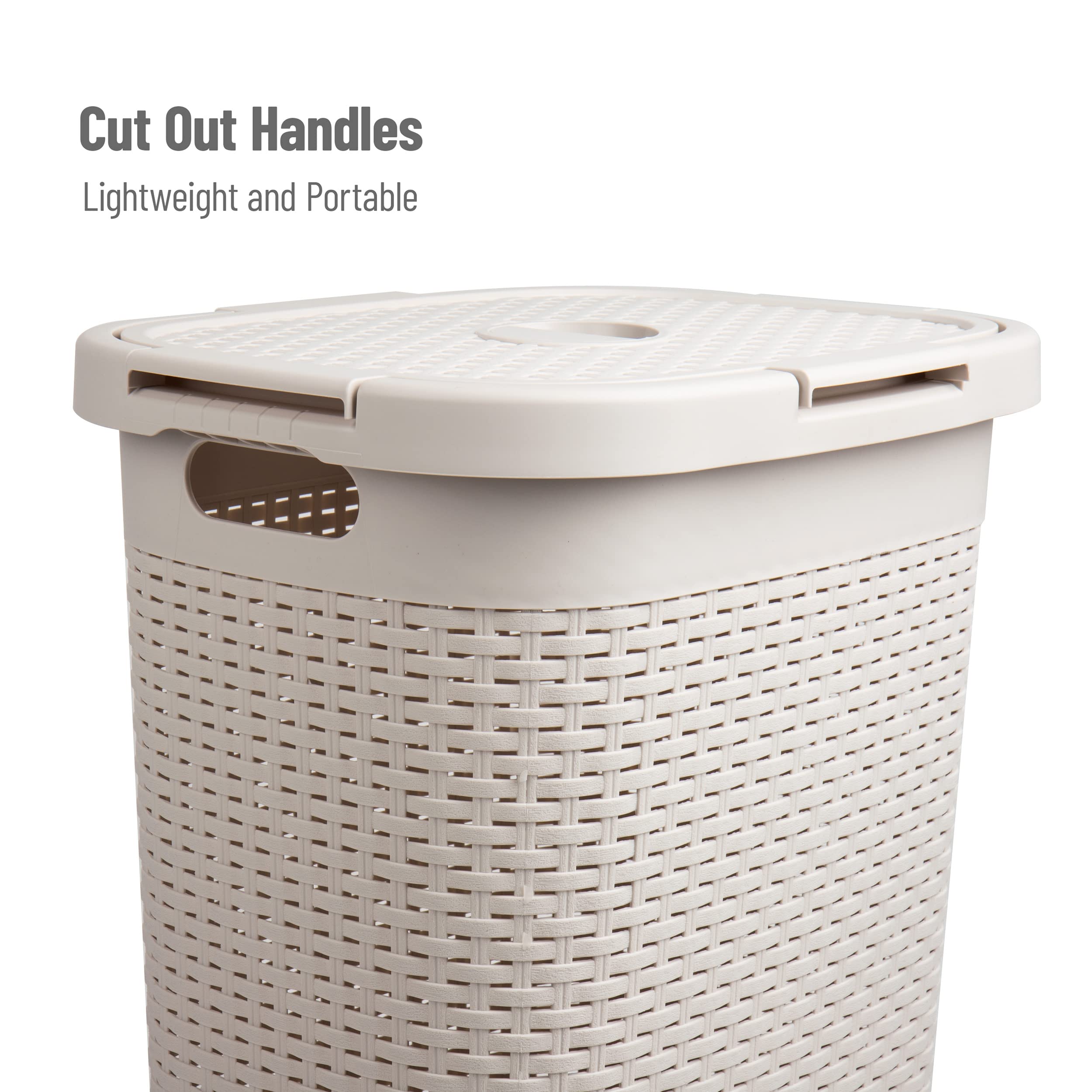 Mind Reader ventilated design keeps contents discreet when the lid is closed