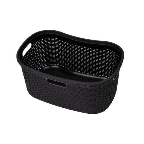 Mind Reader lightweight laundry basket construction for daily sorting