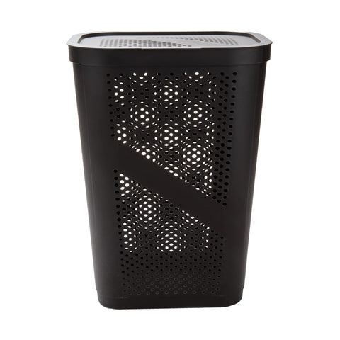 Mind Reader slim tapered design fits neatly in tight spaces like a closet.