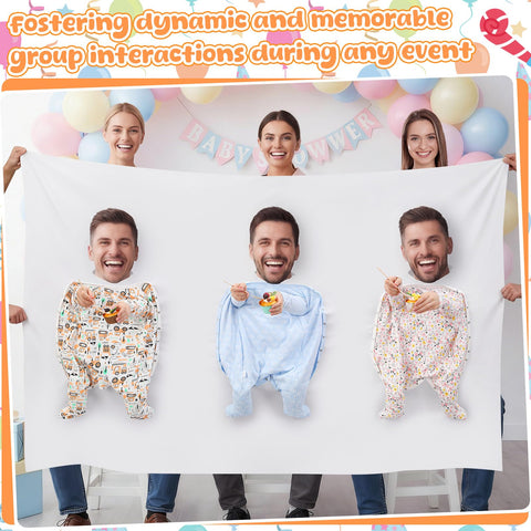 Mindsoft 79 x 60 inch game cloth offers clear visibility for participants.