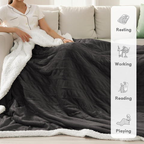 Minervada blanket offers nine heat levels for personalized comfort