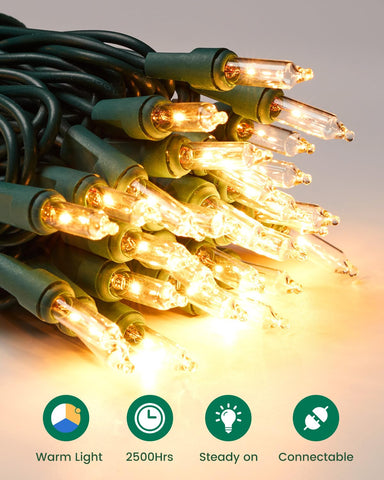 Minetom end-to-end connectable lights let you extend light runs for larger setups.