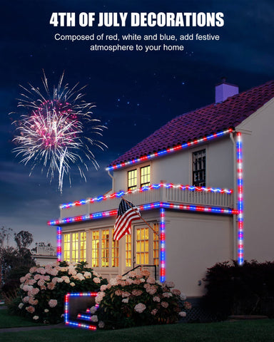 Minetom remote-control rope lights for easy color and mode selection.