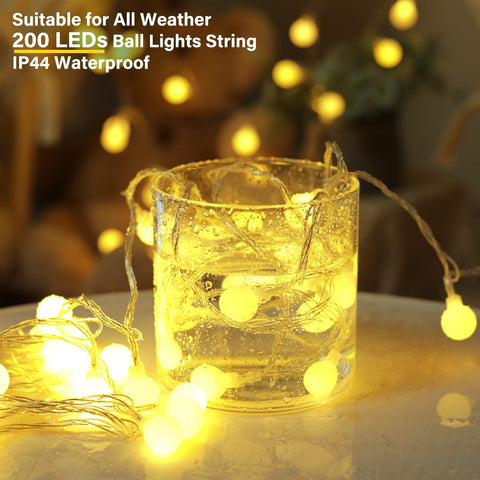 Minetom warm white globe bulbs 0.7 inch for cozy decor