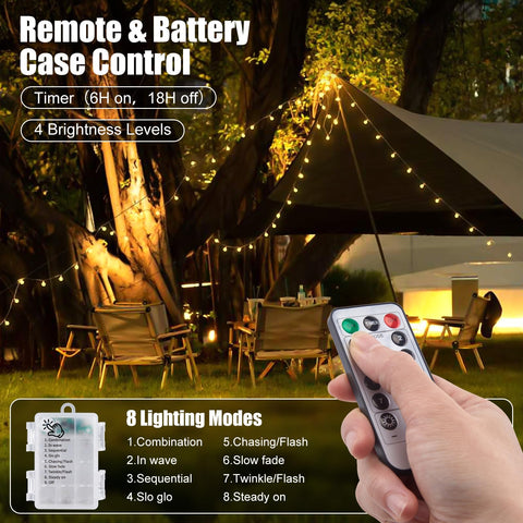 Minetom waterproof globe lights suit indoor and outdoor spaces.
