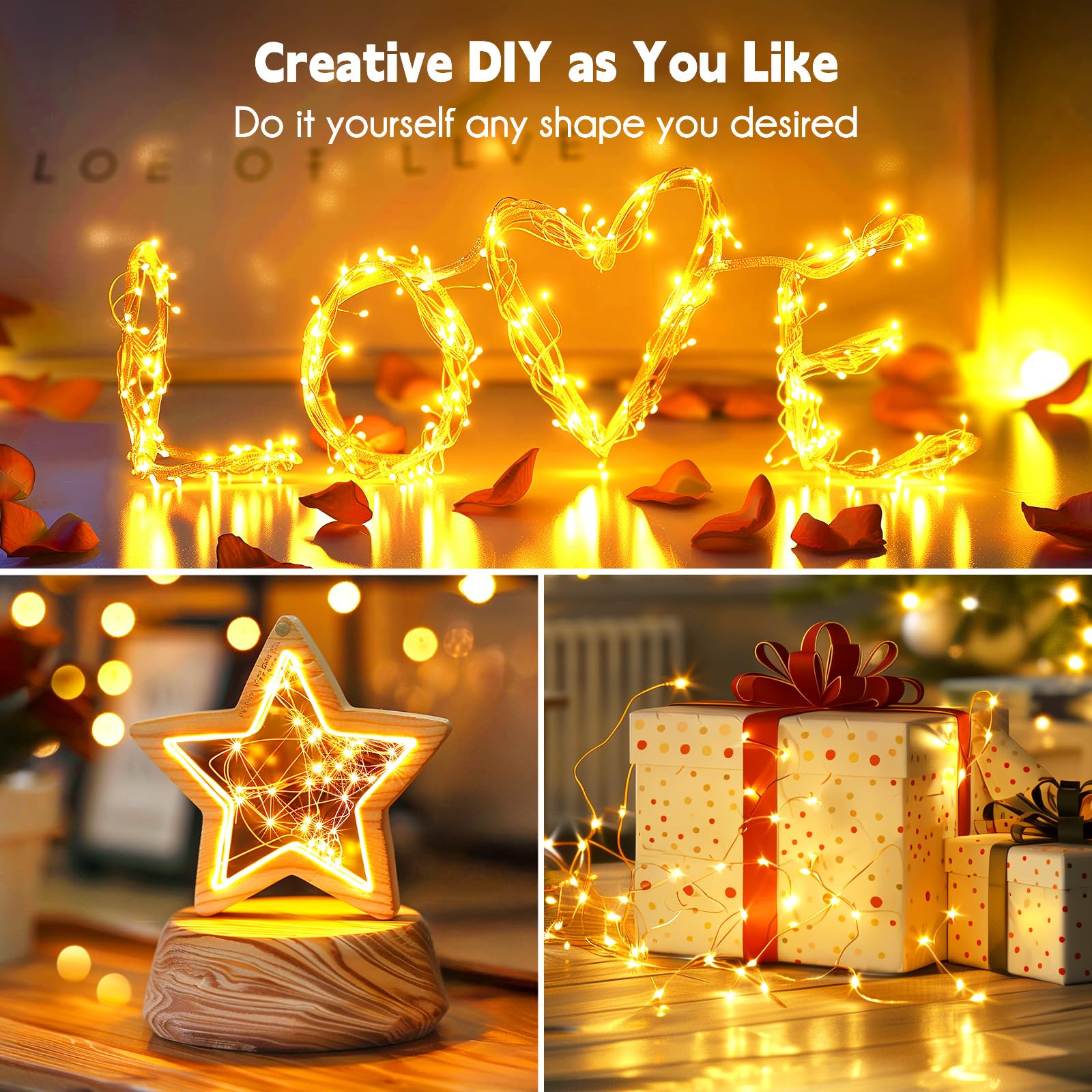 Minetom starry lights for weddings and parties, creating ambience