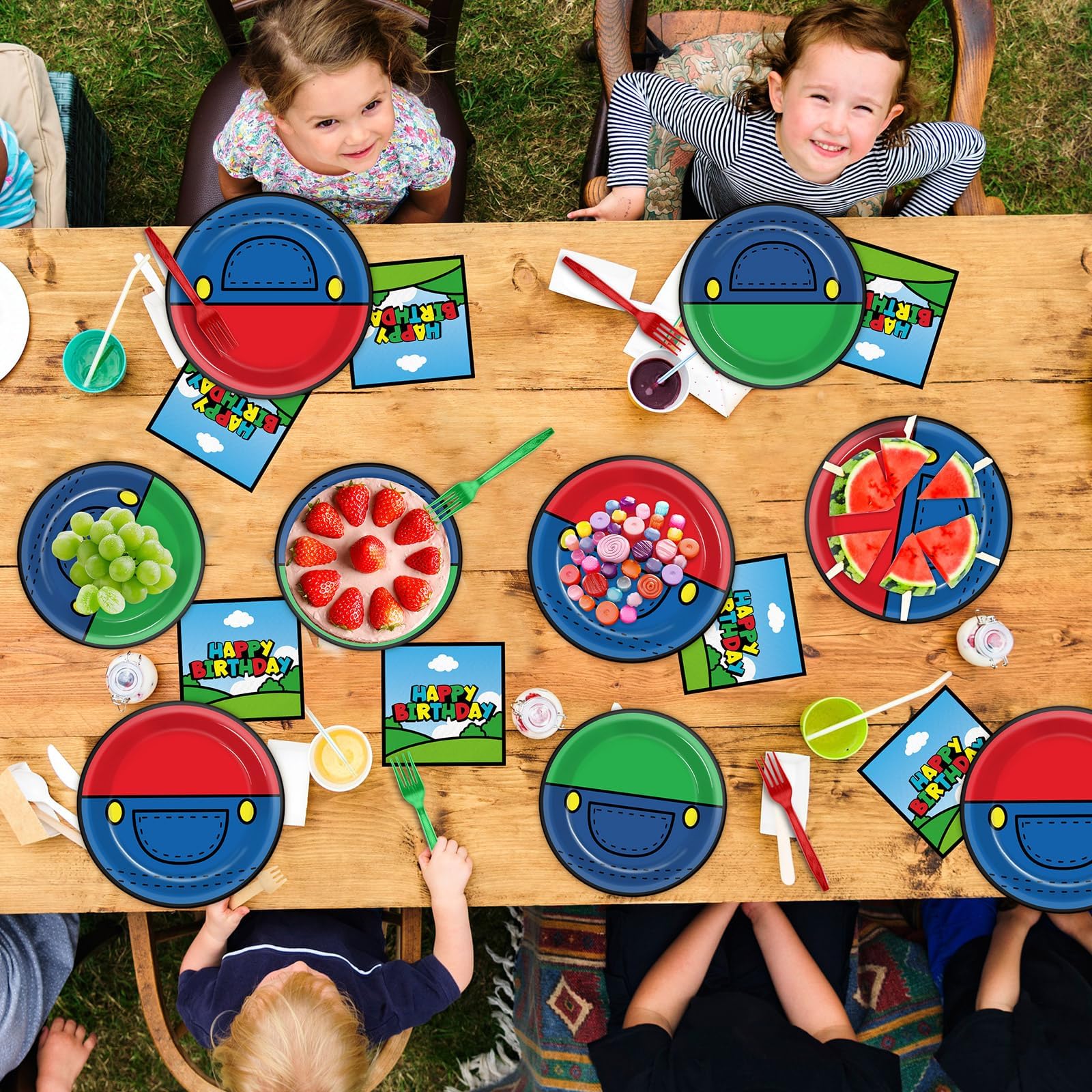 MinFyberd packaging image highlights complete 24-piece party set