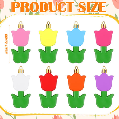 MiniInflat daisy hanging ornaments with ropes for easy display