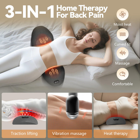 Minkurov 3in1 heated compression therapy delivers warmth for sore muscles.