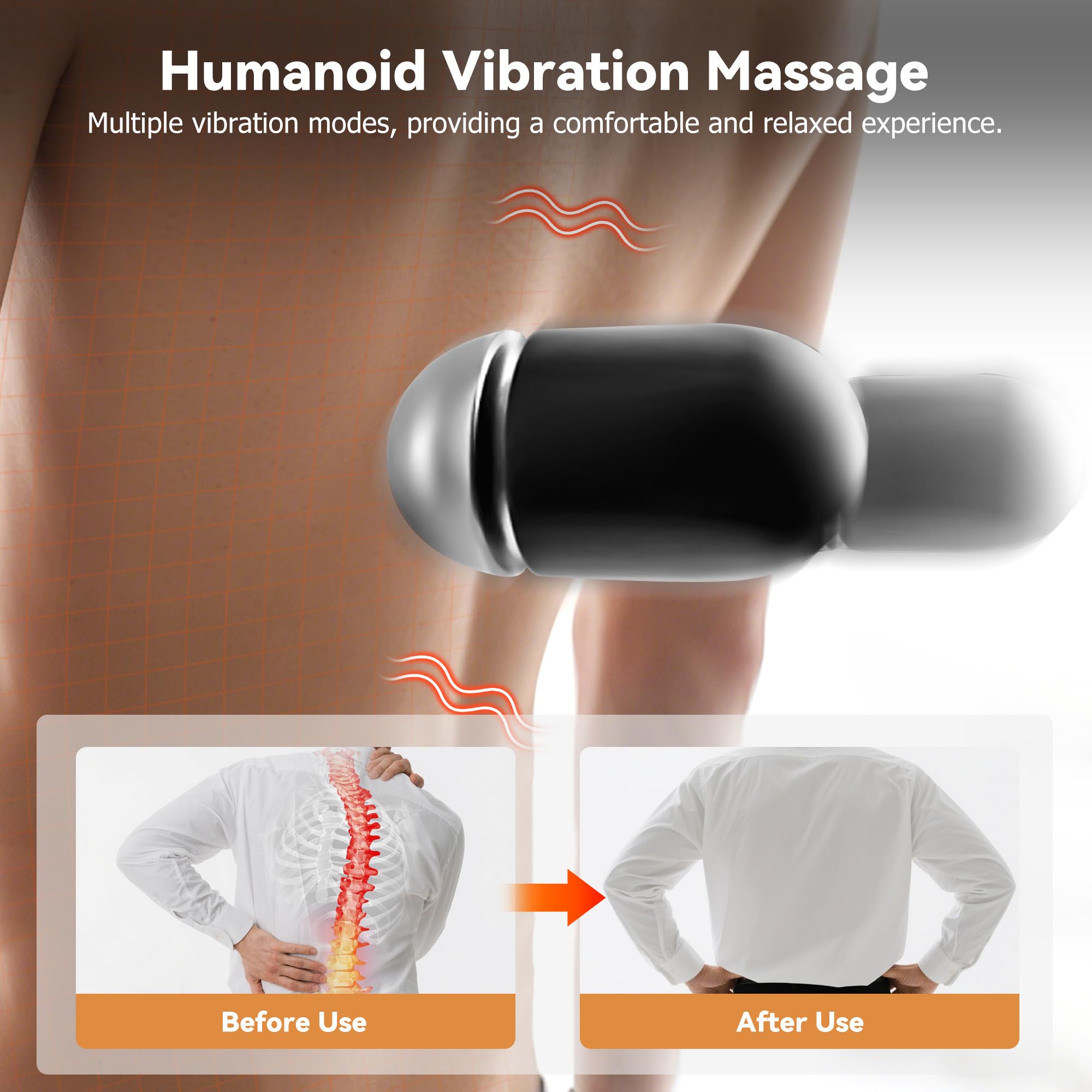 Minkurov 3in1 one touch controls simplify adjusting intensity and heat.