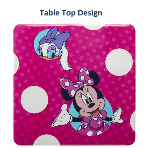 MINNIE Jr non-skid feet protect floors during play.