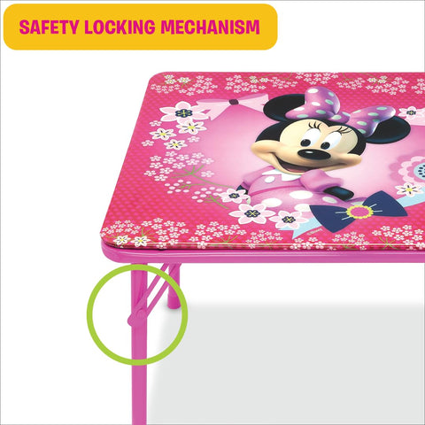 MINNIE Mouse Blossoms and Bows set, colorful graphics spark imaginative play.