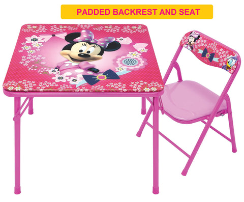 MINNIE Mouse Blossoms and Bows vinyl surface easy wipe-clean for busy homes.