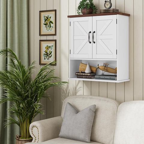 Mino Kesper magnetic barn doors keep contents organized and accessible.
