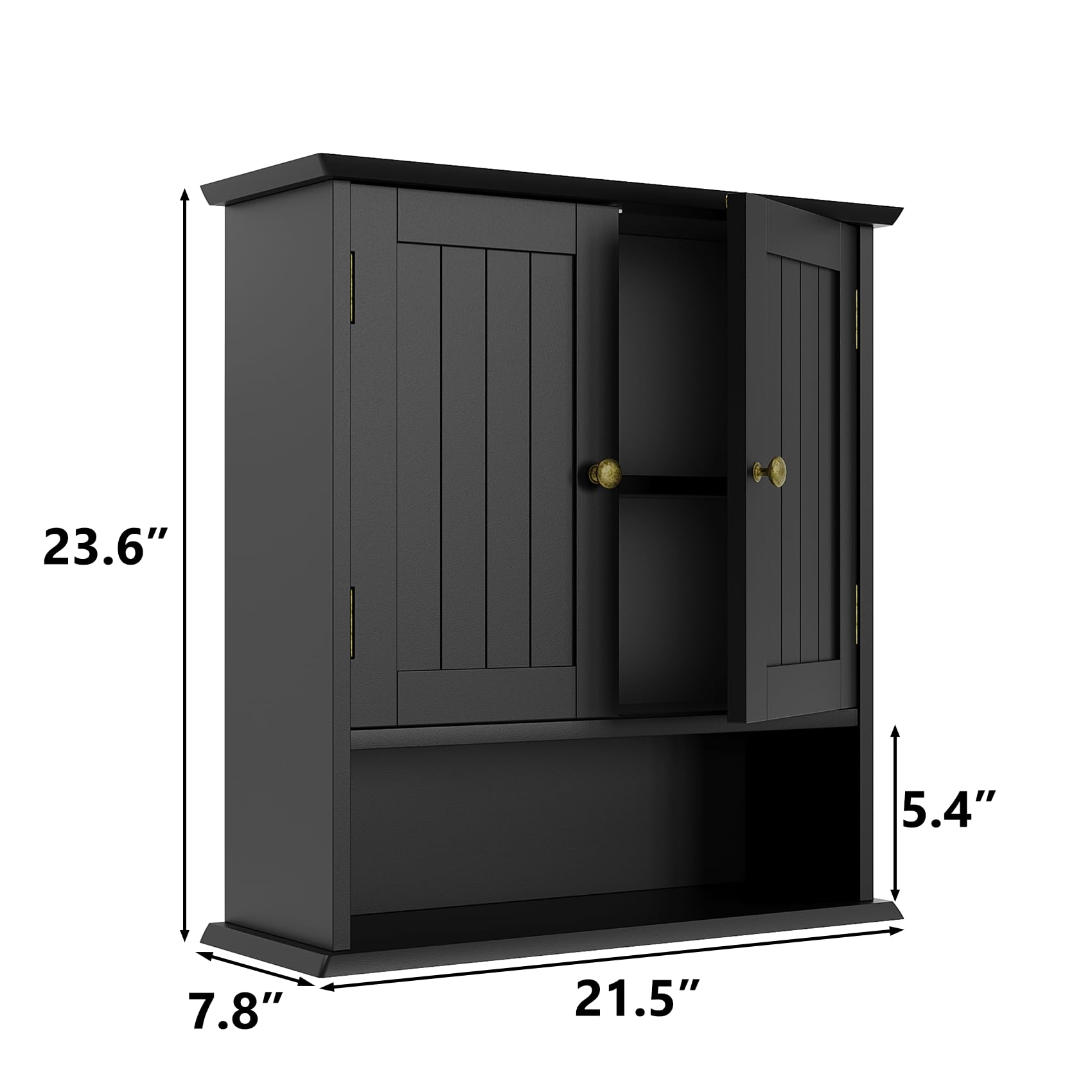 Mino Kesper waterproof MDF cabinet resists humidity while keeping essentials accessible.