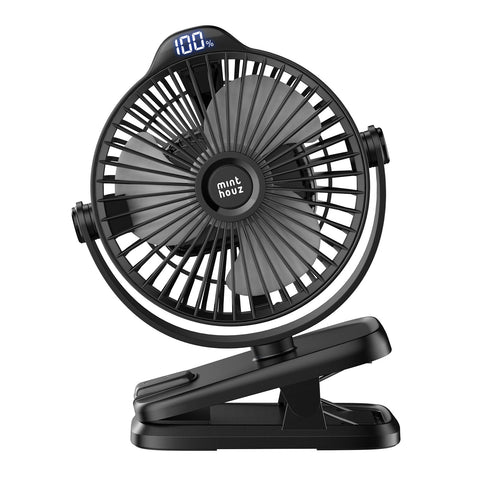 Minthouz Clip-on Fan clip attachment for secure mounting on desks or edges