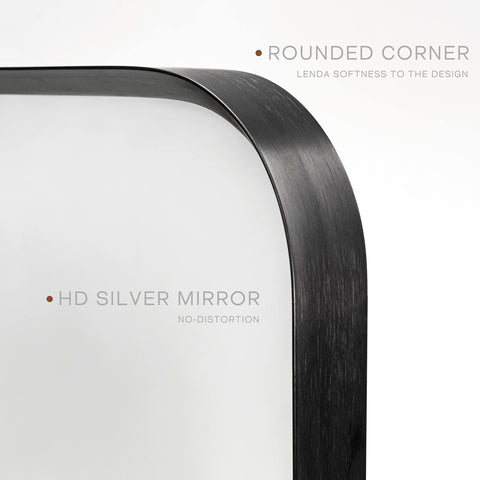Minuover wall mount mirror vertical mount demonstrates flexible installation for space saving
