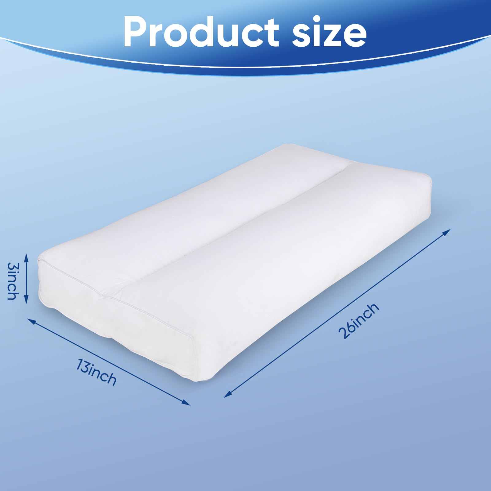 MINUPWELL 7D down-alternative filling delivers supportive, durable shape.