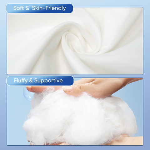 MINUPWELL machine-washable cover simplifies hygiene and freshness.