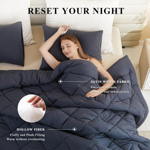 MIOTO eight corner tabs duvet design keeps the duvet cover secure.