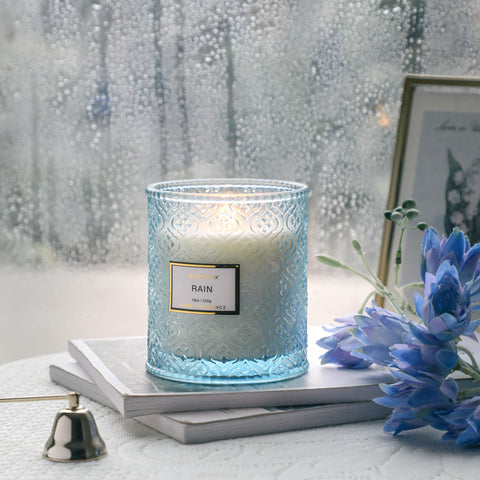 MIRASCENTS rain-scented candle ideal for gifting and home styling
