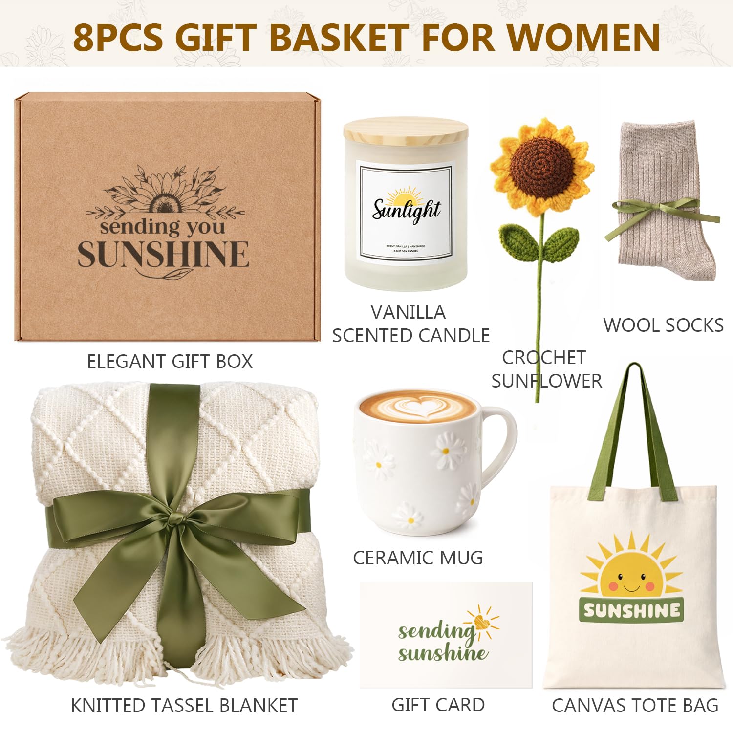 Mirasphere Sunshine Gift Box includes a Sending Sunshine card