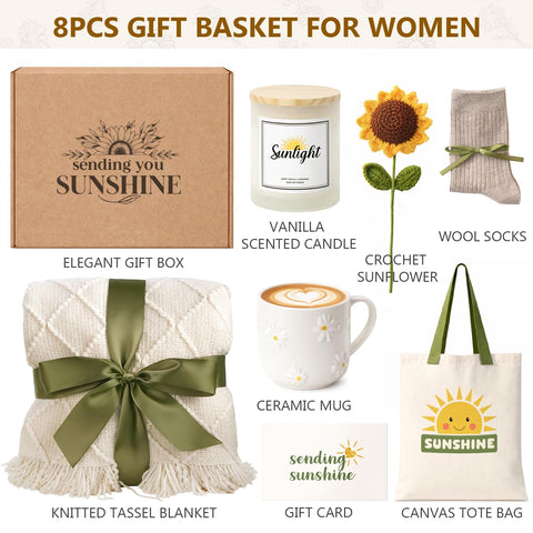 Mirasphere Sunshine Gift Box includes a Sending Sunshine card