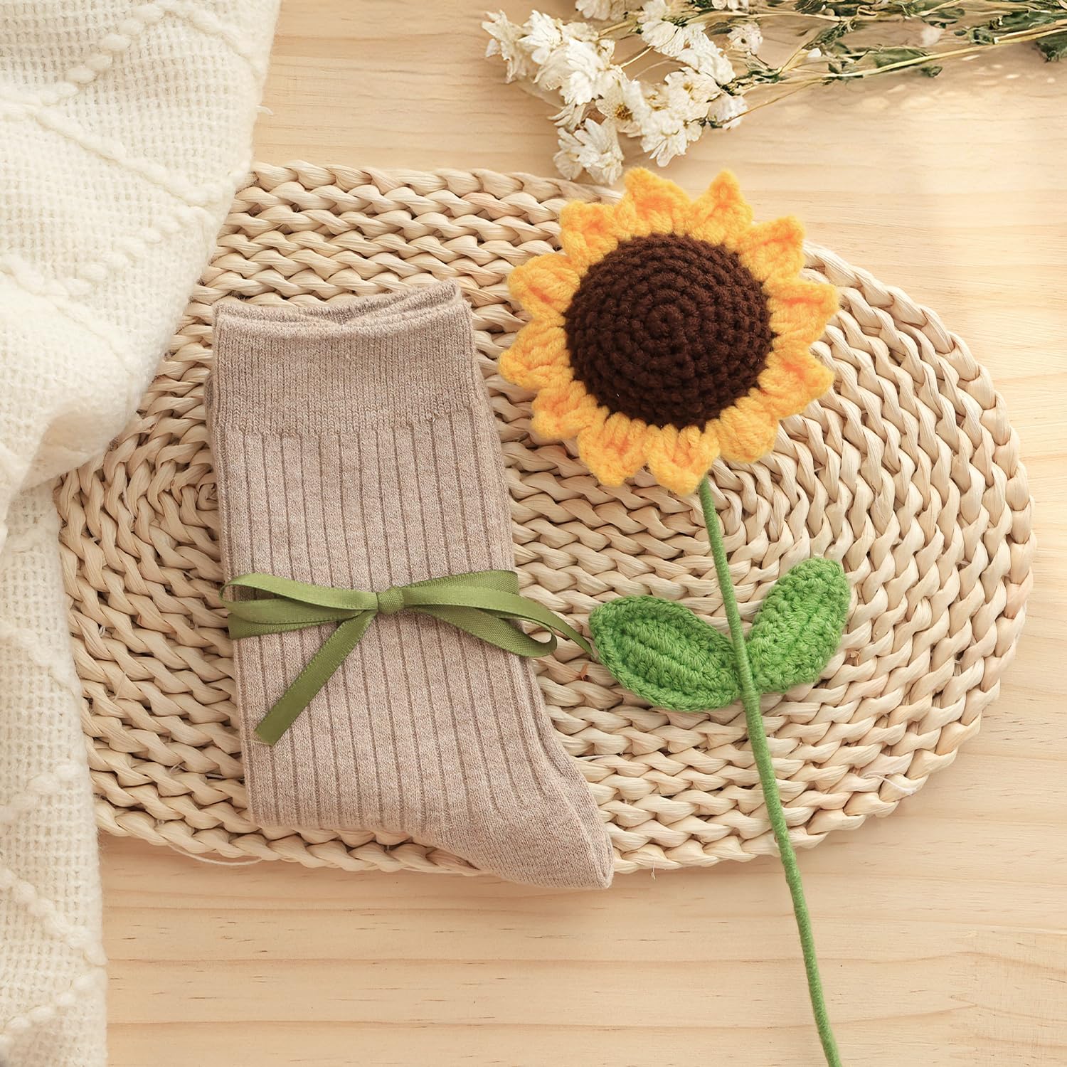 Mirasphere Sunshine Gift Box offers soft wool socks for daily comfort