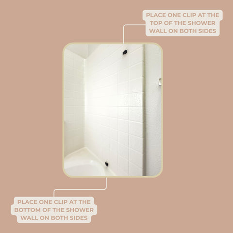 MiReDe versatile clip can hold loofah or washcloth in the shower