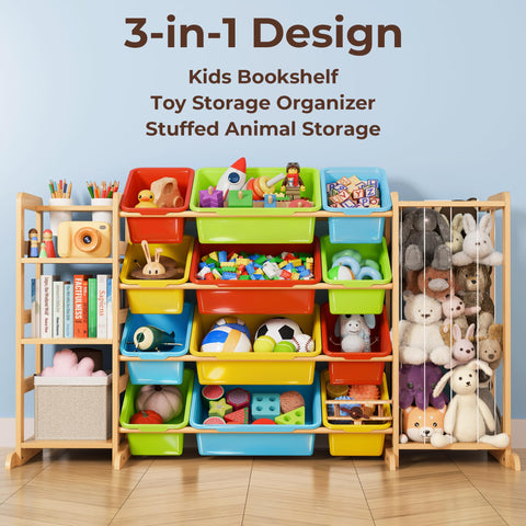 Mirolam toy storage organizer cup holders keep water bottles within reach