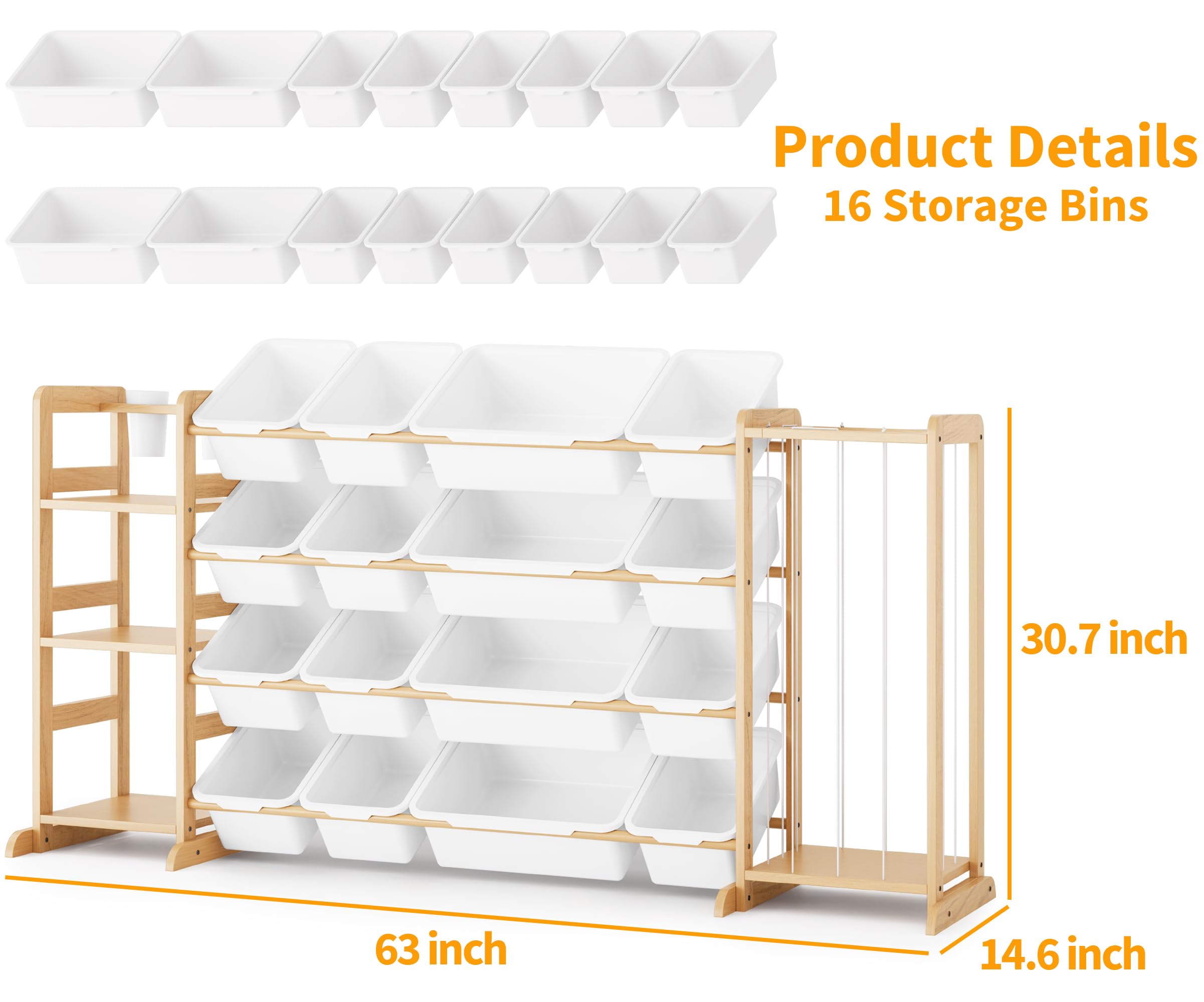 Tool-free assembly lets you set up Mirolam storage quickly.